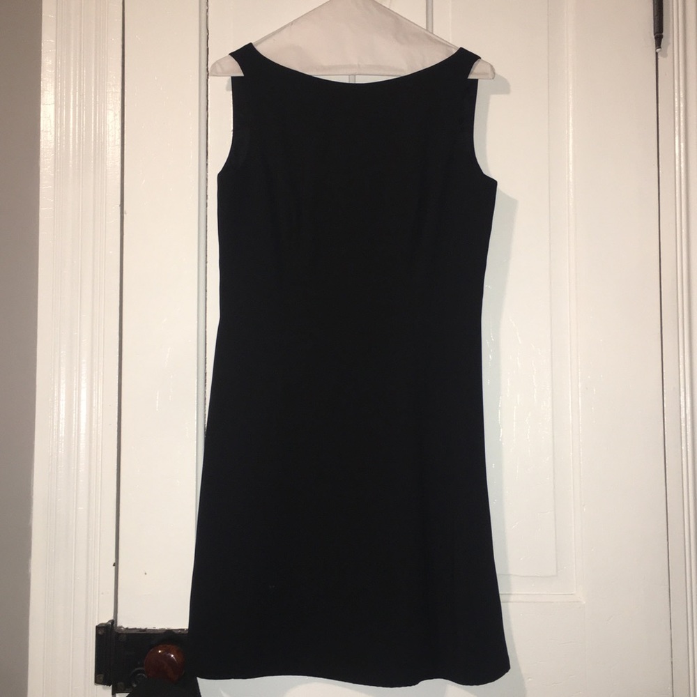 Black Dress with embellished jewel button on back VErY CUTE